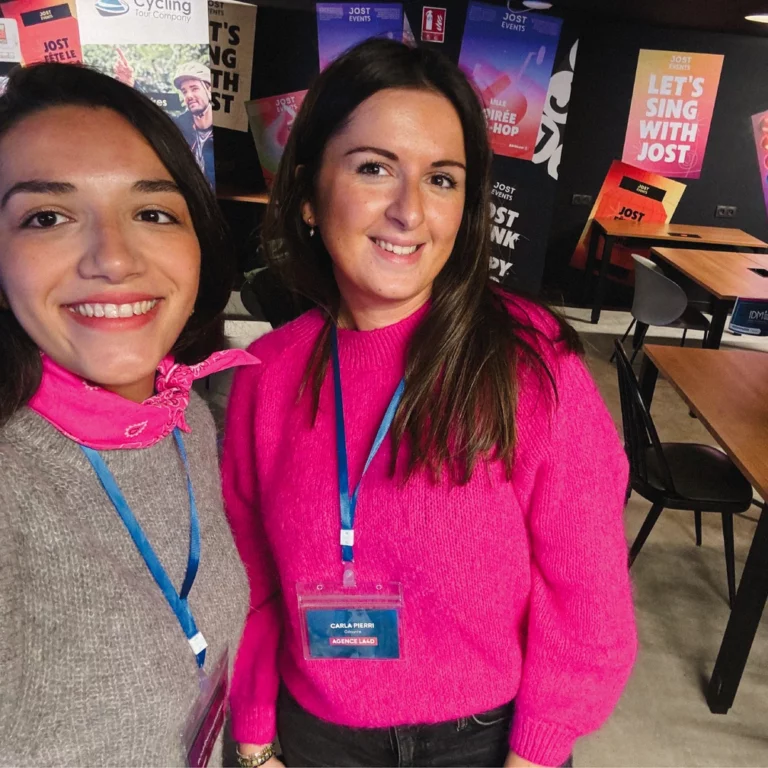 Carla et Siham, de l'équipe LA4D